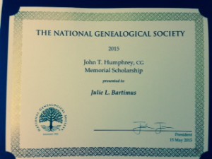 Scholarship Certificate